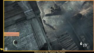 Spinning glitch - Thief video game clip from my live stream