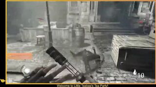 Spinning glitch - Thief video game clip from my live stream