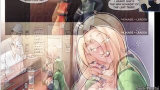 Tsunade's love triangle with Naruto and Kakashi