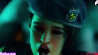 (4K) Monster futa women fuck girls hard with their big cock to fill them with cum | 3D Hentai Animat