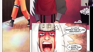 Sakura and Ino Help Jiraiya wrote a book