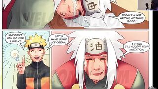 Sakura and Ino Help Jiraiya wrote a book