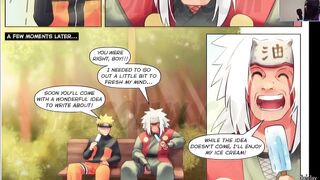 Sakura and Ino Help Jiraiya wrote a book