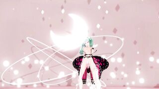 MIKU X INSECT HENTAI SEX DANCE MMD CREAMPIE UNDRESS DANCE SOFT GREEN HAIR COLOR EDIT SMIXIX