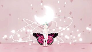 MIKU X INSECT HENTAI SEX DANCE MMD CREAMPIE UNDRESS DANCE SOFT GREEN HAIR COLOR EDIT SMIXIX