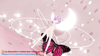 MIKU X INSECT HENTAI SEX DANCE MMD CREAMPIE UNDRESS DANCE SOFT GREEN HAIR COLOR EDIT SMIXIX