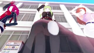 【KKS／MMD】"Brave Girls - Chi Mat Ba Ram" 紅月カレン C.C. シャーリー【コードギアス】