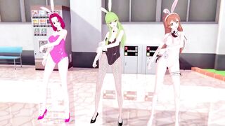 【KKS／MMD】"Brave Girls - Chi Mat Ba Ram" 紅月カレン C.C. シャーリー【コードギアス】