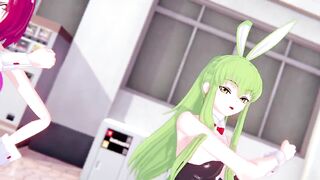 【KKS／MMD】"Brave Girls - Chi Mat Ba Ram" 紅月カレン C.C. シャーリー【コードギアス】