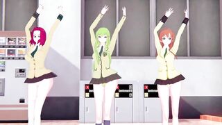 【KKS／MMD】"Brave Girls - Chi Mat Ba Ram" 紅月カレン C.C. シャーリー【コードギアス】