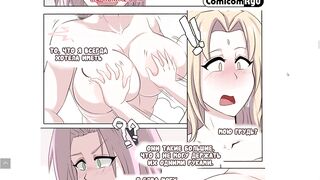 Lesbians Sakura and Tsunade naruto lesbian porn