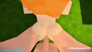 Minecraft porn animation compilation Steve Alex Jenny
