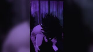 Kayden cums while masturbating solo in VR