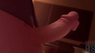 Hentai Girl With Dildo and Masturbation