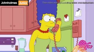 The Simpsons Marge Cheats and fucks Lenny 2o23