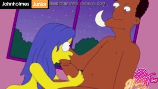 The Simpsons Marge Cheats and fucks Lenny 2o23