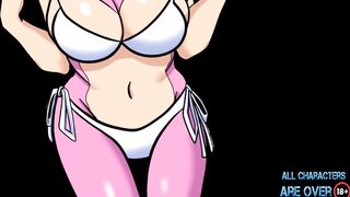 Amy le coquetea a Sonic DESNUDA