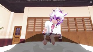 3D HENTAI Schoolgirl Fap You With Dirty Talk