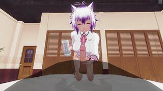 3D HENTAI Schoolgirl Fap You With Dirty Talk