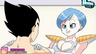 VEGETA X BULMA HARD SEX LATINO DRAGON BALL Z ANAL FUCK