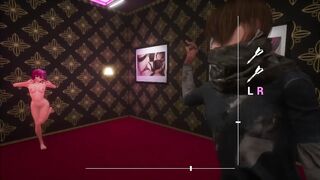 Seed of the Dead Sweet Home Hikari Whoosh Whoosh Boobs Dart Mini-Game Fanservice Appreciation