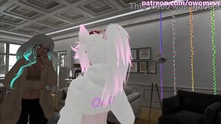 Virtual Slut OFFERS HER BODY FREE USE to her HORNY FUTA friend as a Christmas gift Preview