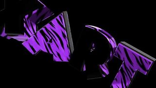 Хентай девушка с голубыми волосами трахаеться с большим членом