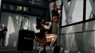 SECOND LIFE - Airport Throat Demon