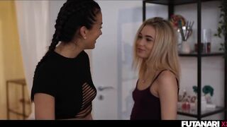 Rika Fane fuck Zuzu Sweet and explodes with cum