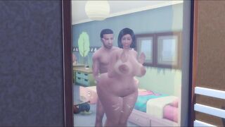 2 Horny milfs get covered in nutt