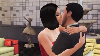 2 Horny milfs get covered in nutt