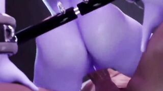 Widow and Tracer hardly fucked