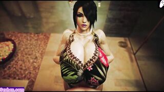 (4K) Big boobs and big ass milfs pleasure long cock filled till they cum |3D Hentai Animations |P100