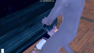 3D HENTAI Game AI syoujyo [riko EP:12]【AI少女 眼鏡,ショートカット,JK,白ハイソックス,本番,SEX】