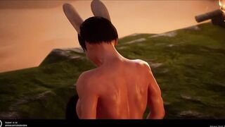 Wild Life pt2 Muscular Futa destroys Kittys holes Cinematic
