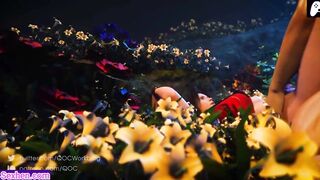 (4K) Tifa and Aerith enjoy fucking horny dick hard because they want cum |3D Hentai Animations |P104