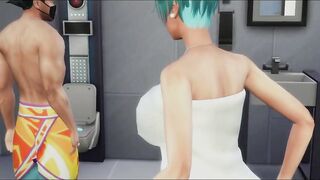 GOKU BLACK FUCKS BULMA