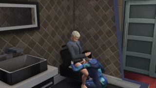 Public and group sex at a disco | Porno Game 3d