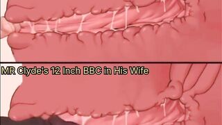 Mr Clyde's 12 Inch BBC Vs Cuckold Husbands Cock