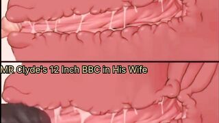 Mr Clyde's 12 Inch BBC Vs Cuckold Husbands Cock
