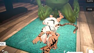 ORC MASSAGE VALERIE TIGER GIRL ALL SEX SCENES