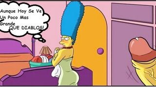 The Simpsons - Marge Fucked on valentines Comic Porn Parody