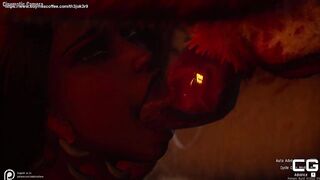 Monster x Slut Maya Blowjob