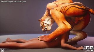 Monster x Slut Maya Blowjob