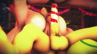 HornyForest - Happy New year with raindeers (Pinkie Pie version)