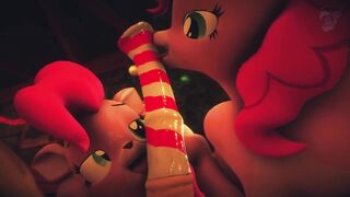 HornyForest - Happy New year with raindeers (Pinkie Pie version)