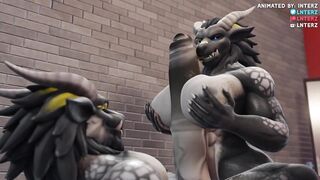 Dragon Boobjob and Growth Animation