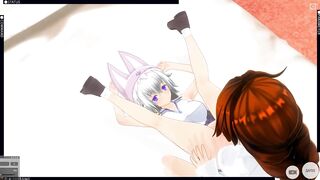 3D HENTAI YURI Redhead Sister Wanted to Fuck Step sister