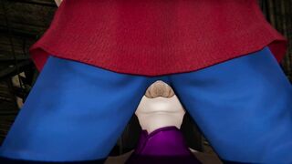 One Piece Slow Group Sex (fondling, BJ)j
