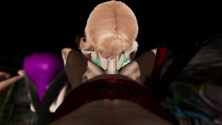 One Piece Slow Group Sex (fondling, BJ)j